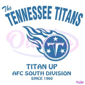 Vintage The Tennessee Titans Football Titan Up SVG