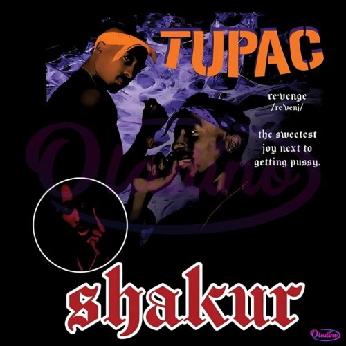 Vintage Tupac Shakur Rapper PNG