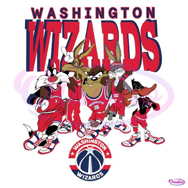 Washington Wizards Looney Tunes Nba Basketball PNG