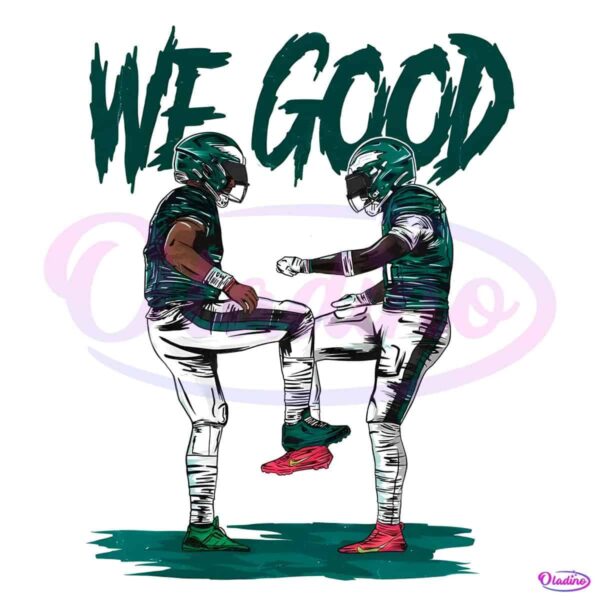 We Good Philadelphia Football PNG