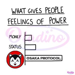 What Gives People Feelings Of Power Osaka Protocol Svg