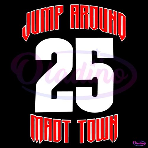 Wisconsin Jump Around Mad Town 25 SVG