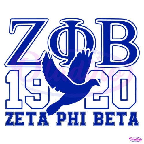 Zeta Phi Beta 1920 African American SVG