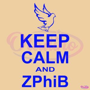 Zeta Phi Beta Keep Calm SVG