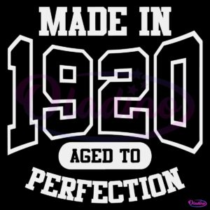 Zeta Phi Beta Made In 1920 Aged To Perfection SVG