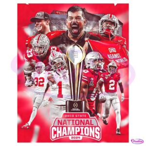 2024 College Football Playoff National Champions Ohio State PNG