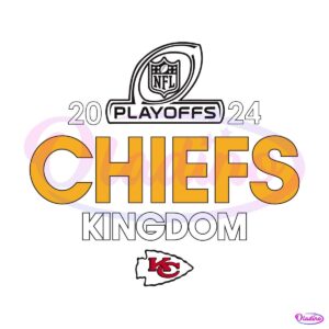 2024 Nfl Playoffs Chiefs Kingdom Kansas City Chiefs SVG