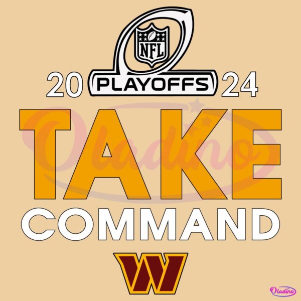 2024 Nfl Playoffs Take Washington Commanders SVG