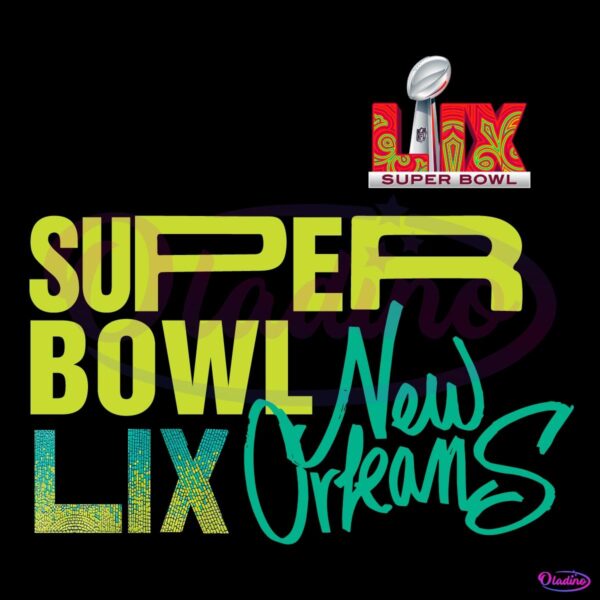 2025 Nfl Football Super Bowl Lix New Orleans PNG