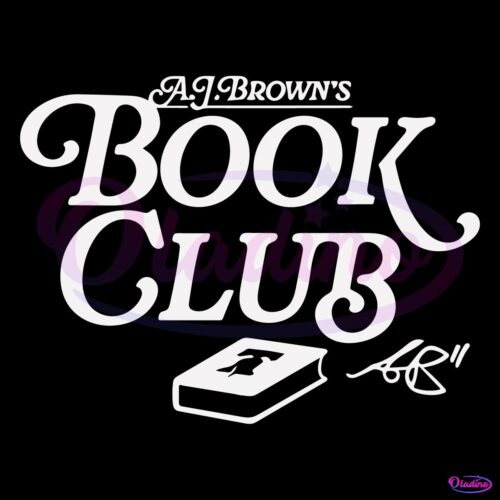 A J Browns Book Club Philadelphia Eagles Parody SVG