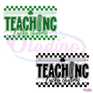 Checkered Teaching Lucky Charms PNG