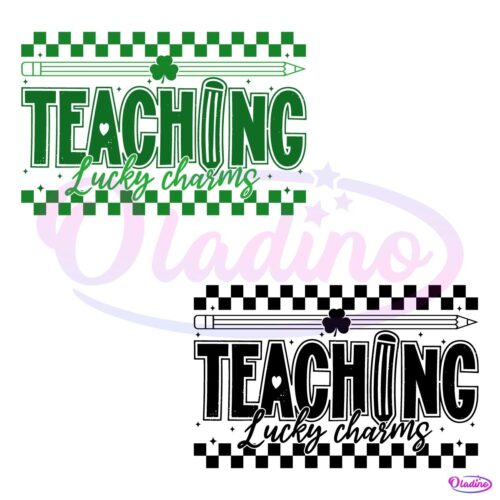 Checkered Teaching Lucky Charms PNG