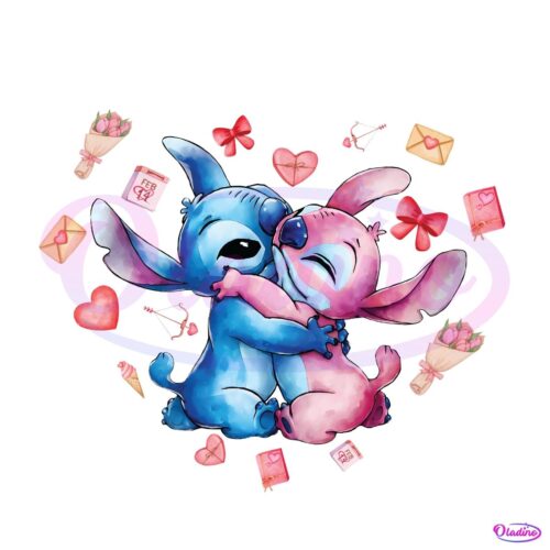 Couple Cartoon Character Valentine PNG