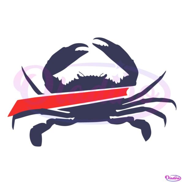 Crab Style Buffalo Bills Logo SVG