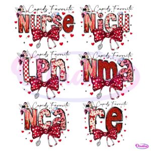 Cupids Favorite Nurse Bundle PNG