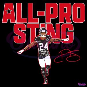 Derek Stingley Jr All Pro Sting SVG