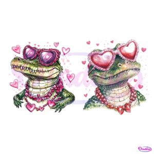 Funny Valentine Day Alligator Hunting PNG