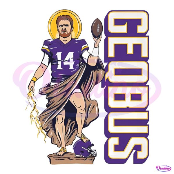 Geqbus Sam Darnold Minnesota Vikings PNG