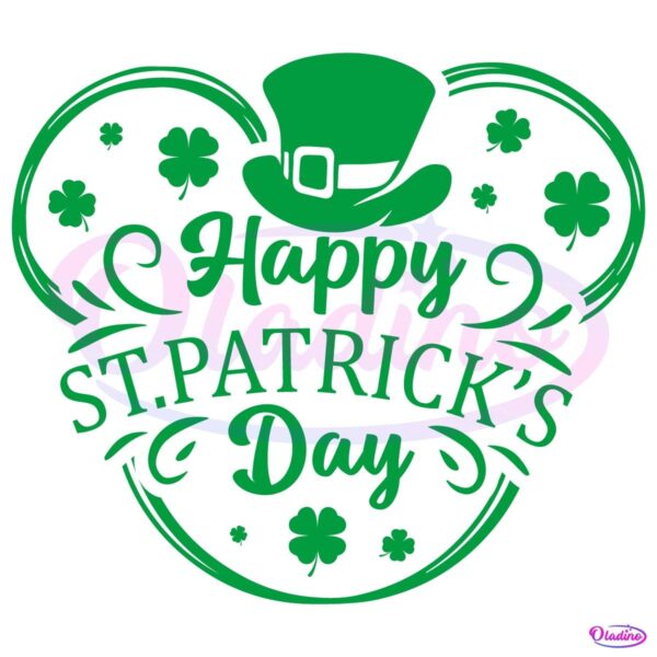 Green Hat Happy Saint Patricks Png