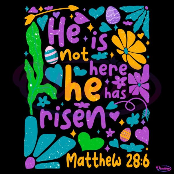 He Is Not Here He Has Risen Png