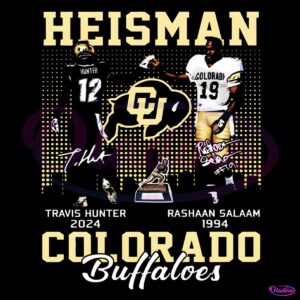 Heisman Travis Hunter 2024 Rashaan Salaam 1994 Buffaloes PNG