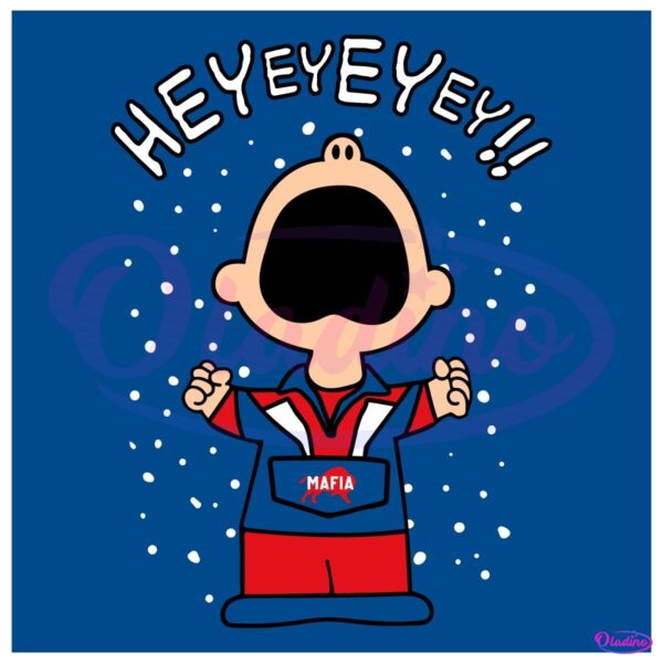 Heyeyeyey Peanuts Charlie Brown Buffalo Bills Fans SVG