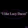 I Like Lucy Dacus SVG