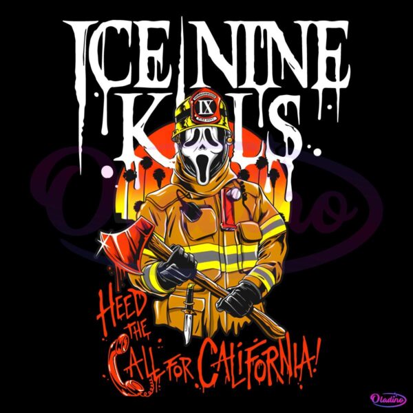 Ice Nine Kills Heed The Call For California PNG