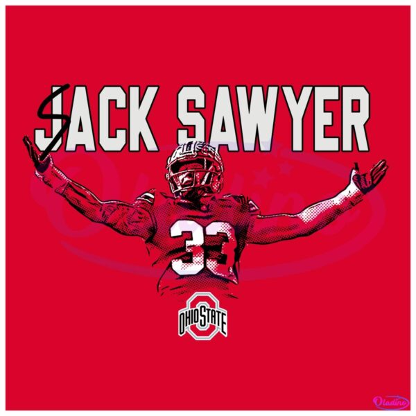 Jack Sawyer Sack Sawyer Ohio State Buckeyes PNG