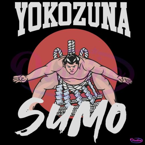 Japanese Yokozuna Sumo SVG