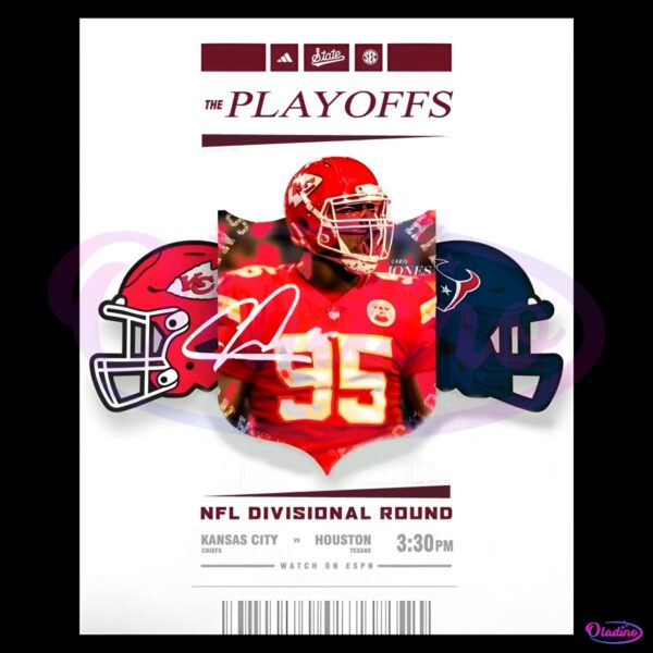 Kansas City Chiefs Beat Houston Texans Chris Jones PNG