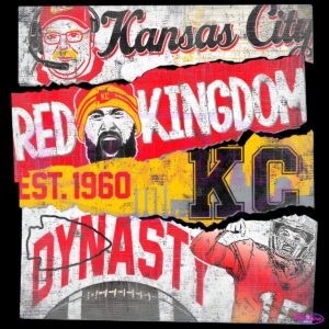 Kansas City Red Kingdom Est 1960 KC Dynasty PNG