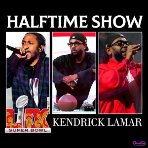 Kendrick Lamar Rapper Halftime Show Super Bowl Lix 2025 PNG