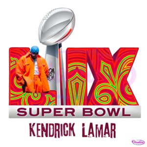 Kendrick Lamar Super Bowl 2025 Halftime Show PNG