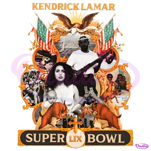 Kendrick Lamar Super Bowl Lix 2025 PNG