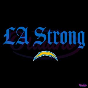 Los Angeles Chargers La Strong SVG