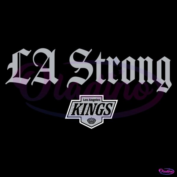 Los Angeles Kings La Strong SVG