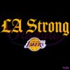 Los Angeles Lakers La Strong SVG