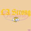Los Angeles Rams La Strong SVG