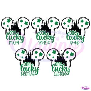 Lucky One Birthday Family Shirts St Patricks ay