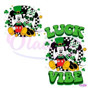 Lucky Vibes Saint Patricks Day PNG