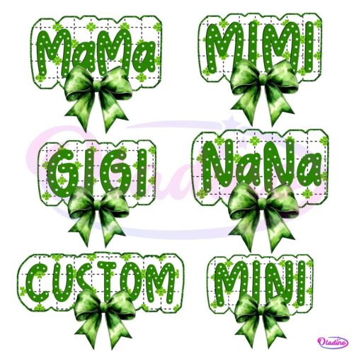 Mama Coquette St Patricks Day Bundle PNG