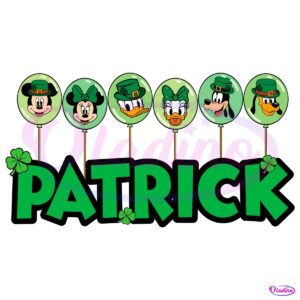 Mouse And Friends St Patricks Day Svg