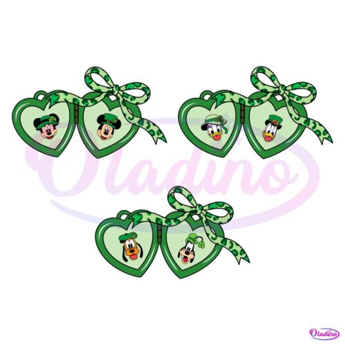 Mouse And Friends St Patricks Day Svg,