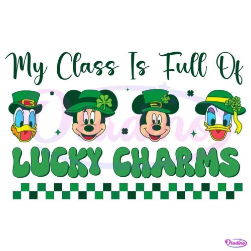 My Class is Full Of Lucky Charms SVG