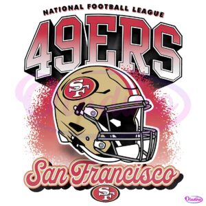 National Football League 49Ers San Francisco Football Helmet PNG