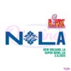 New Orleans La Super Bowl Lix 2 9 2025 SVG