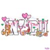 Nucu Nurse Stethoscope Valentine Day SVG
