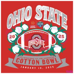 Ohio State Football Cotton Bowl 2025 PNG