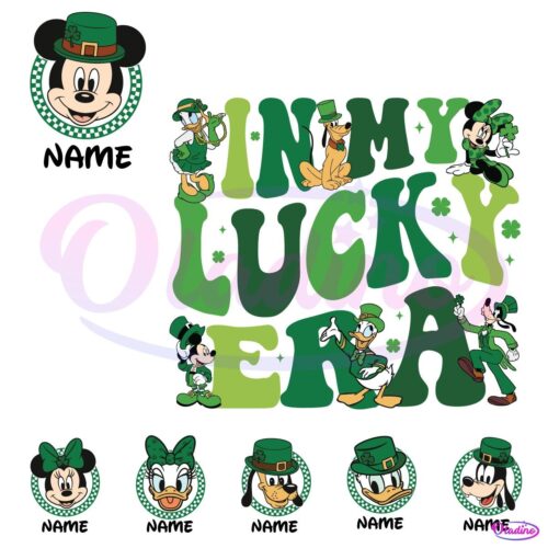 Personalized In My Lucky Era Saint Patricks Day SVG